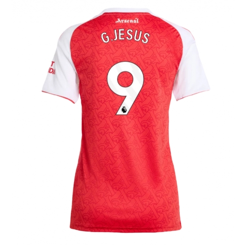 Billige Fotballdrakt Arsenal Gabriel Jesus #9 Replika Hjemmedrakt Dame 2025-26 Kortermet Billige Fotballdrakt Arsenal Gabriel Jesus #9 Replika Hjemmedrakt Dame 2025-26 Kortermet